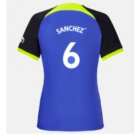 Tottenham Hotspur Davinson Sanchez #6 Fotballklær Bortedrakt Dame 2022-23 Kortermet